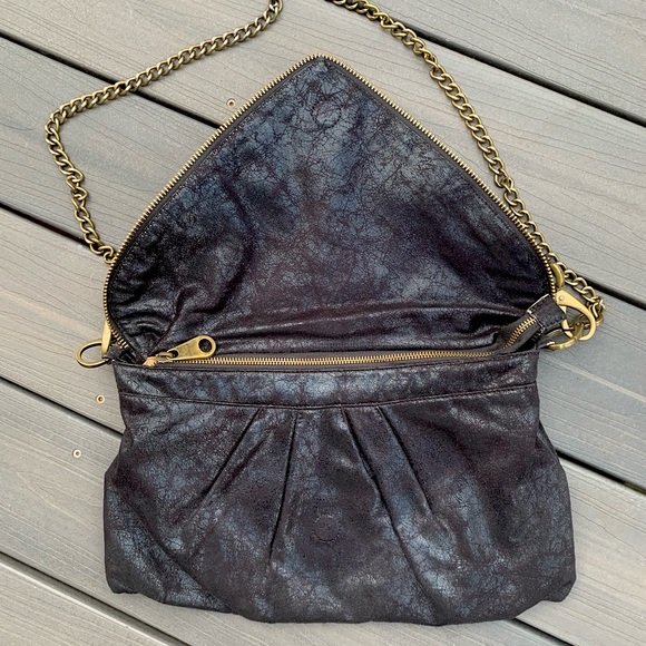 Matt & Nat Vegan Zipper Trim Envelope Bag/Clutch - Picture 5 of 7